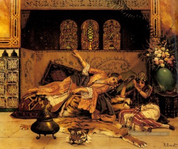  arab tableaux - Les Captives Arabe peintre Rudolf Ernst